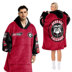 Georgia Bulldogs - Football Unisex Blanket Hoodie For Fans