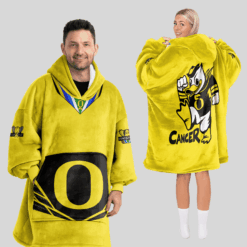 Oregon Ducks - Football Unisex Blanket Hoodie For Fans