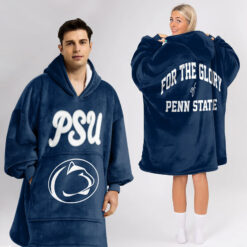 Penn State Nittany Lions - Football Unisex Blanket Hoodie For Fans