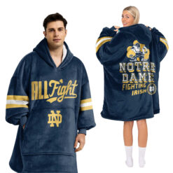 Notre Dame Fighting Irish - Football Unisex Blanket Hoodie