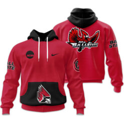 Ball State Cardinals - Team Color New Hoodie For Fans