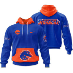 Boise State Broncos - Team Color New Hoodie For Fans