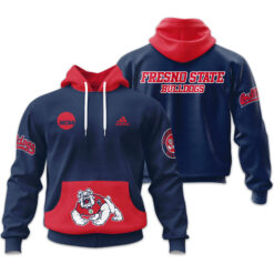 Fresno State Bulldogs - Team Color New Hoodie For Fans