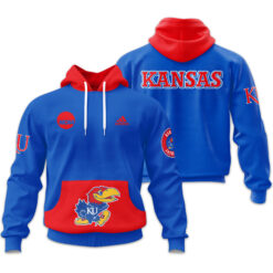 Kansas Jayhawks - Team Color New Hoodie For Fans