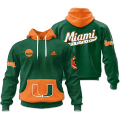 Miami Hurricanes - Team Color New Hoodie For Fans
