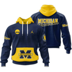Michigan Wolverines - Team Color New Hoodie For Fans