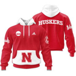 Nebraska Cornhuskers - Team Color New Hoodie For Fans