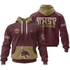 Texas State Bobcats - Team Color New Hoodie For Fans