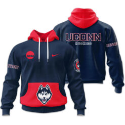 UConn Huskies - Team Color New Hoodie For Fans
