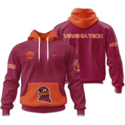 Virginia Tech Hokies - Team Color New Hoodie For Fans