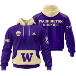Washington Huskies - Team Color New Hoodie For Fans