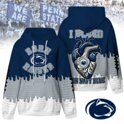 Penn State Nittany Lions - Unisex Born and Raised Waffle Hoodie