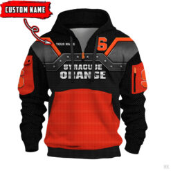 Syracuse Orange - 3D Quarter Zip Hoodie For Fans