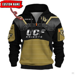 UCF Knights - 3D Quarter Zip Hoodie For Fans