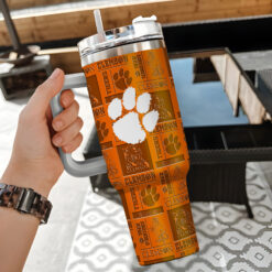 Clemson Tigers | Personalized Tumbler For Fans FT3426