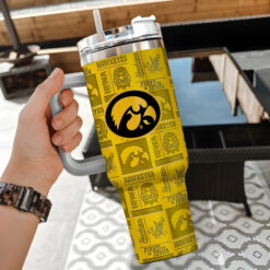 Iowa Hawkeyes | Personalized Tumbler For Fans FT3426