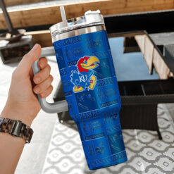 Kansas Jayhawks | Personalized Tumbler For Fans FT3426