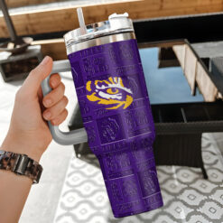 LSU TIGERS | Personalized Tumbler For Fans FT3426