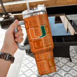 Miami Hurricanes | Personalized Tumbler For Fans FT3426
