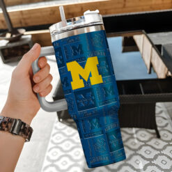 Michigan Wolverines | Personalized Tumbler For Fans FT3426