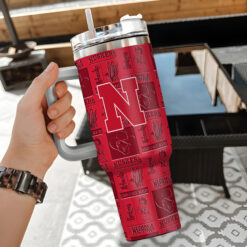Nebraska Cornhuskers | Personalized Tumbler For Fans FT3426