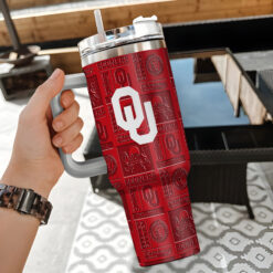 Oklahoma Sooners | Personalized Tumbler For Fans FT3426