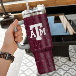 Texas A&M Aggies | Personalized Tumbler For Fans FT3426