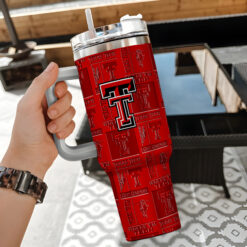 Texas Tech Red Raiders | Personalized Tumbler For Fans FT3426