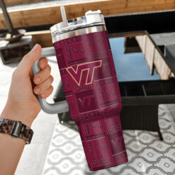 Virginia Tech Hokies | Personalized Tumbler For Fans FT3426