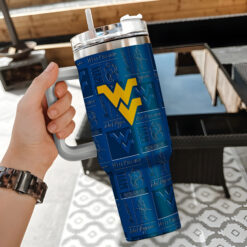 West Virginia Mountaineers | Personalized Tumbler For Fans FT3426