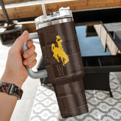 Wyoming Cowboys | Personalized Tumbler For Fans FT3426