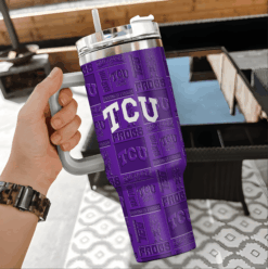 TCU Horned Frogs | Personalized Tumbler For Fans FT3426