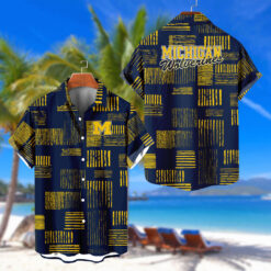 Michigan Wolverines | Hawaiian Shirt - Gift For Fans FT7326