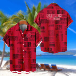 Wisconsin Badgers | Hawaiian Shirt - Gift For Fans FT7326