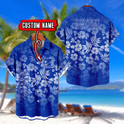 Kentucky Wildcats | Custom Name Tropical Floral Aloha Shirt for Fans FT18326