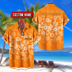 Tennessee Volunteers | Custom Name Tropical Floral Aloha Shirt for Fans FT18326