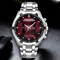 Arkansas Razorbacks | Personalized Stainless Steel Watch FT19326