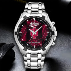 Indiana Hoosiers | Personalized Stainless Steel Watch FT19326