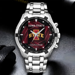 Iowa State Cyclones | Personalized Stainless Steel Watch FT19326