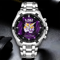 LSU TIGERS | Personalized Stainless Steel Watch FT19326