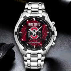 Ohio State Buckeyes | Personalized Stainless Steel Watch FT19326