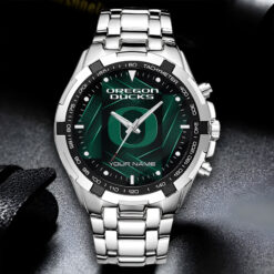 Oregon Ducks | Personalized Stainless Steel Watch FT19326