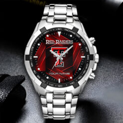 Texas Tech Red Raiders | Personalized Stainless Steel Watch FT19326