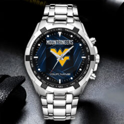 West Virginia Mountaineers | Personalized Stainless Steel Watch FT19326