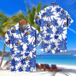 Kansas Jayhawks | Palm Tree Hawaiian Shirt FT30326