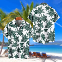 Michigan State Spartans | Palm Tree Hawaiian Shirt FT30326