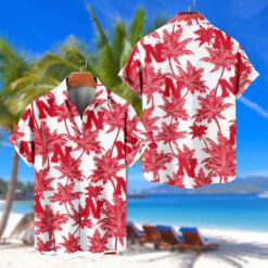 Nebraska Cornhuskers | Palm Tree Hawaiian Shirt FT30326