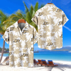 Purdue Boilermakers | Palm Tree Hawaiian Shirt FT30326