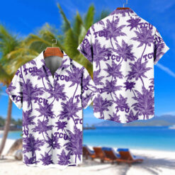 TCU Horned Frogs | Palm Tree Hawaiian Shirt FT30326