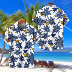 West Virginia Mountaineers | Palm Tree Hawaiian Shirt FT30326